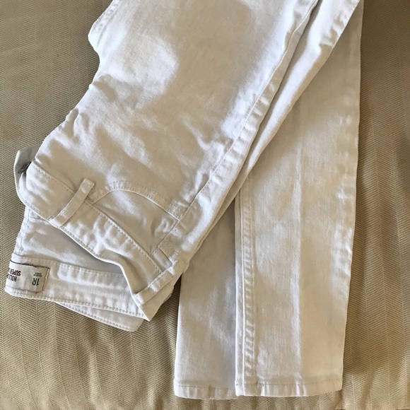 Hollister Pants - HOLLISTER WHITE SKINNY JEANS